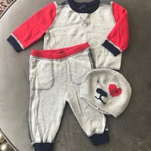 BabyGap 100% cotton 3pc outfit.